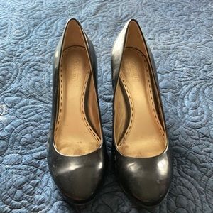 Coach classic black pumps